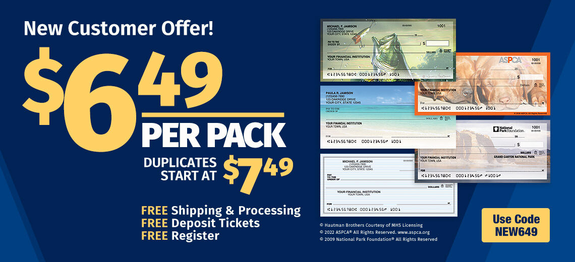 New Customer Offer $6.49 per pack. Duplicates starts at $7.49. Free Shipping & Processing