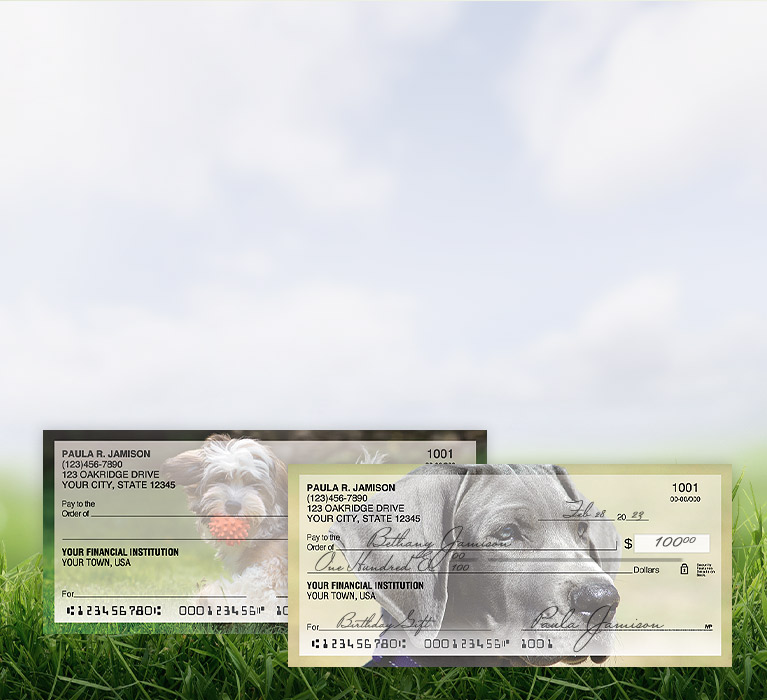 20% OFF all personal checks - Shop Now.